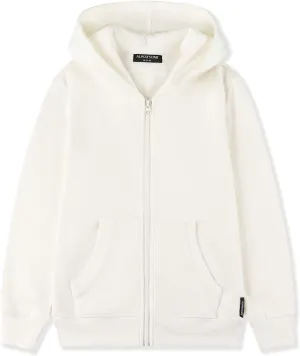ALWAYSONE Kids Soft Fleece Casual Sweatshirt Zip up Hooded Sports Jacket with Pocket Boys Girls Athletic Hoodie 3-12 Years