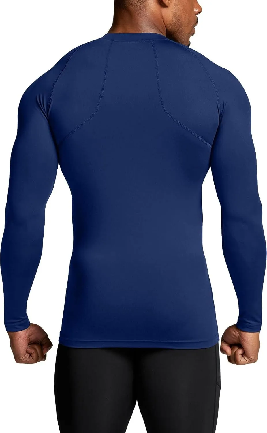 ATHLIO Men's UPF 50  Long Sleeve Compression Shirts, Water Sports Rash Guard Base Layer, Athletic Workout Shirt