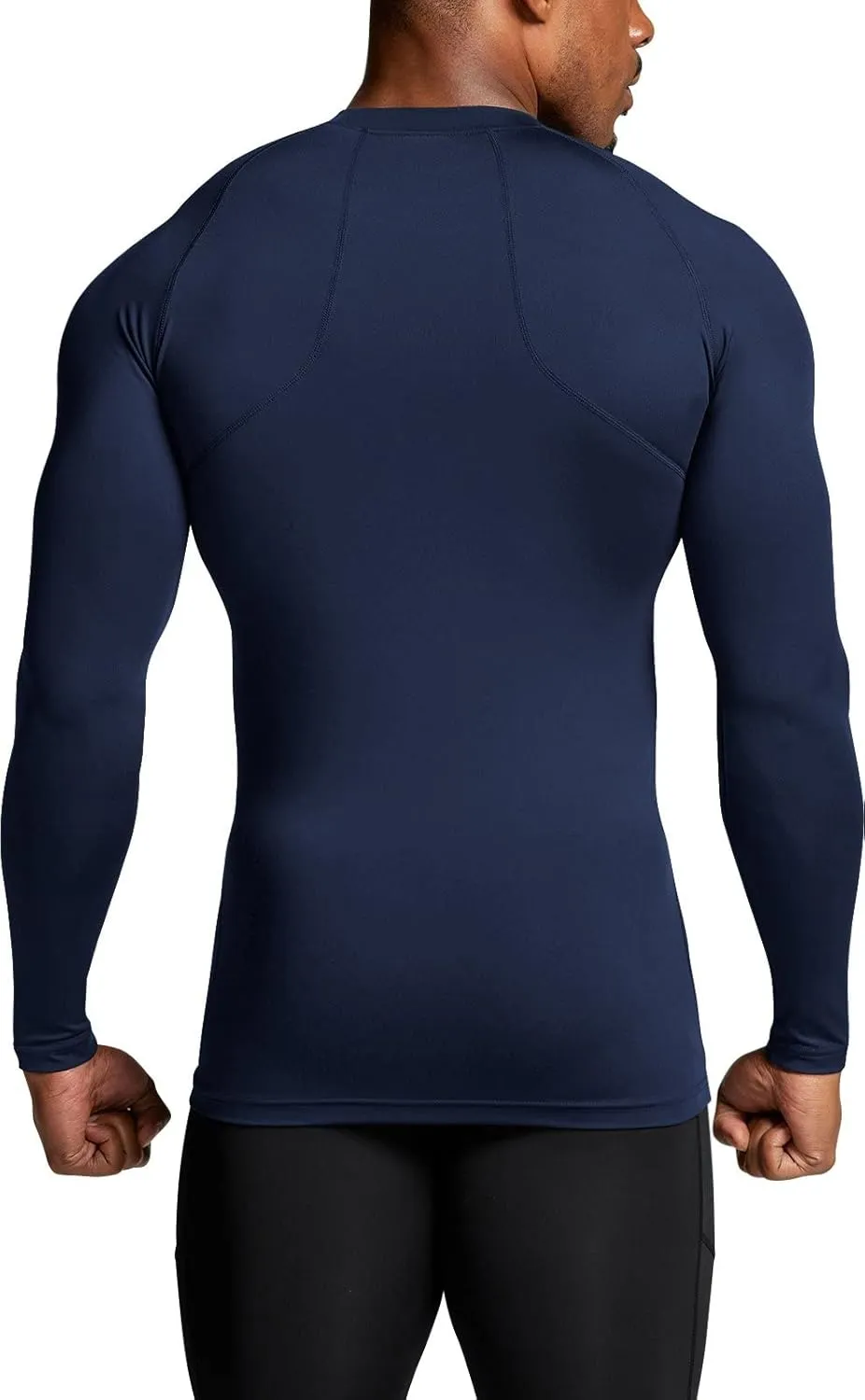 ATHLIO Men's UPF 50  Long Sleeve Compression Shirts, Water Sports Rash Guard Base Layer, Athletic Workout Shirt
