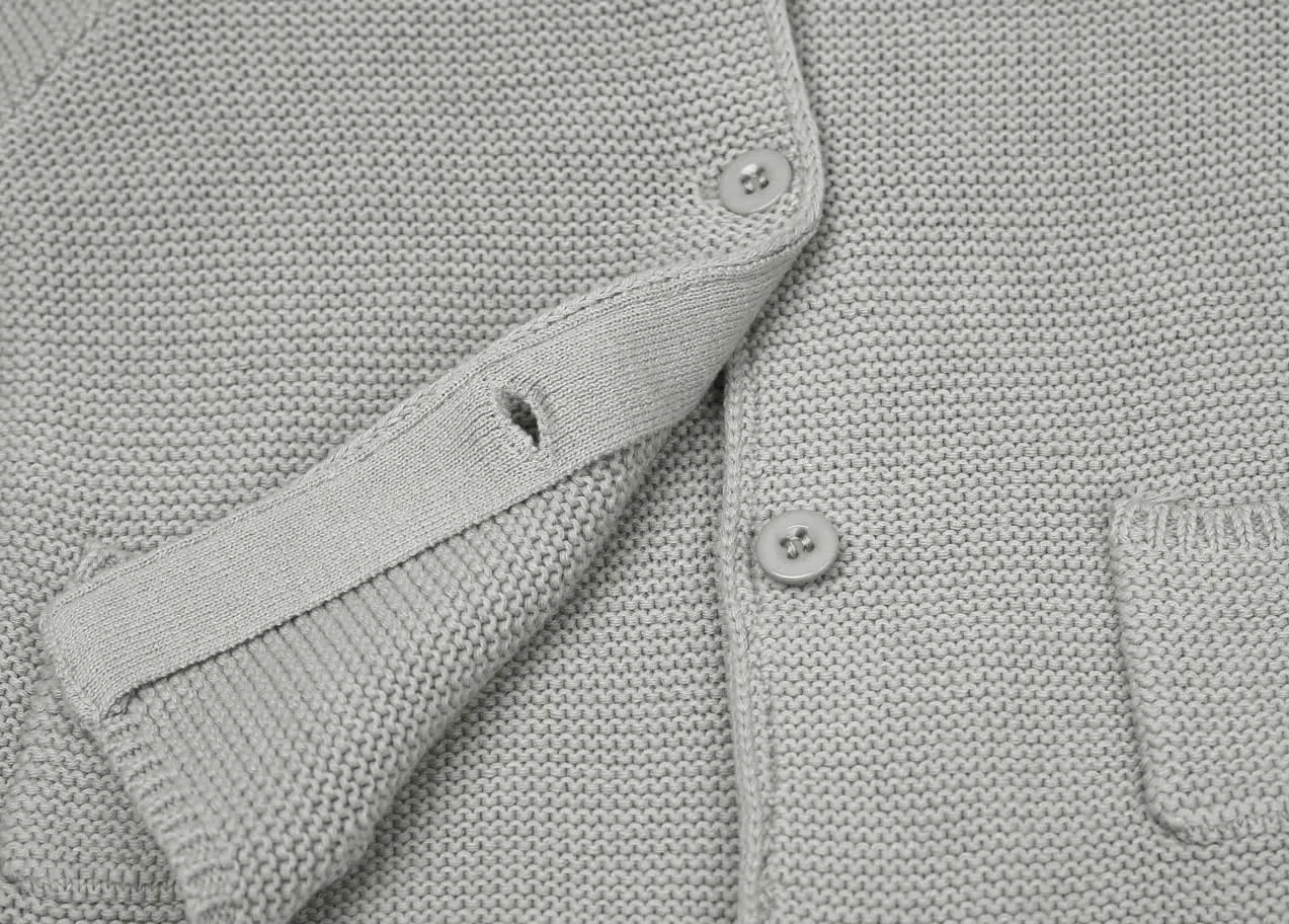 Baby Boys Cardigan Sweater Toddler Girls Knit Hooded Jacket Button Outwear Outfit Tops Sweatshirt
