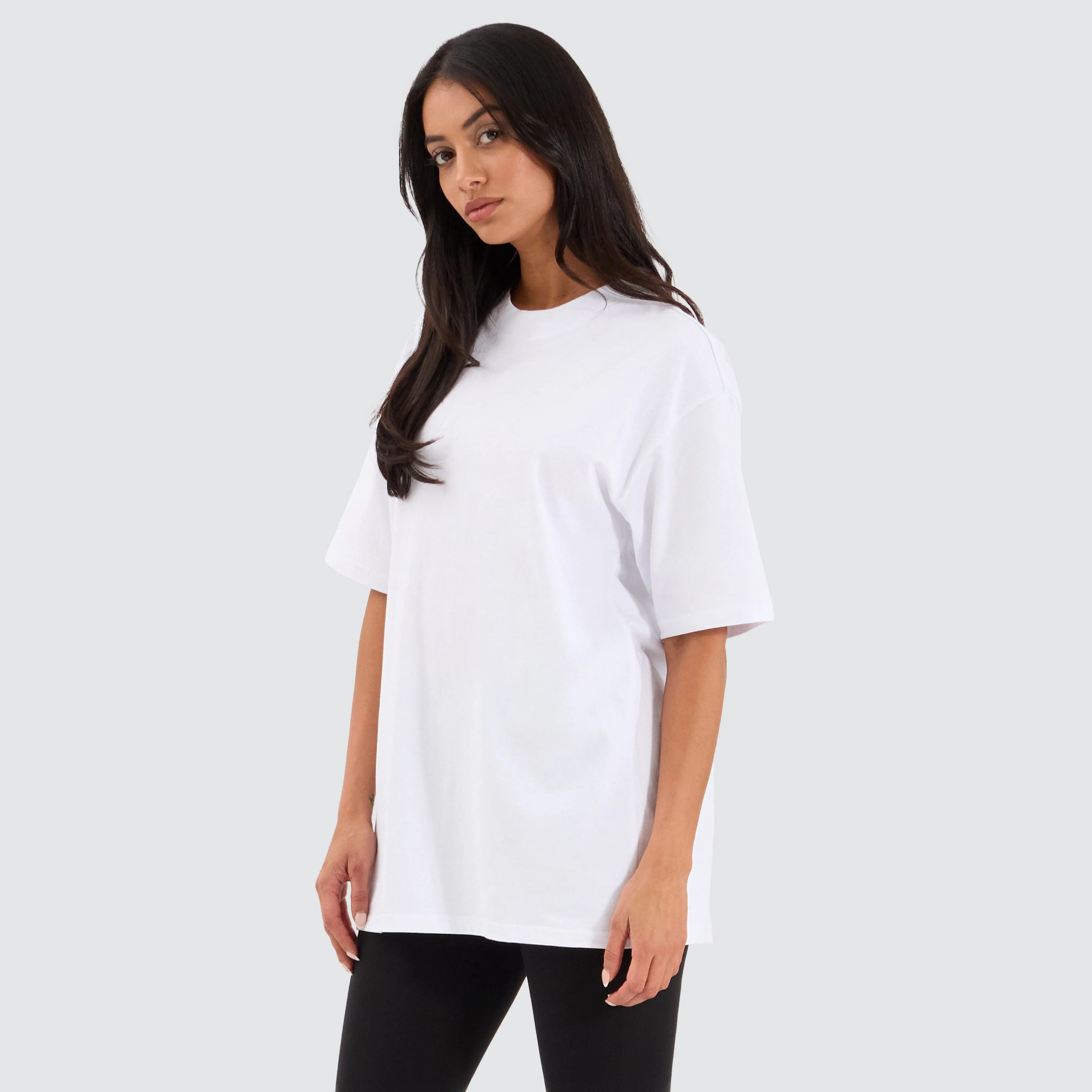 Brooks Heavy Box Fit Tee Optical White
