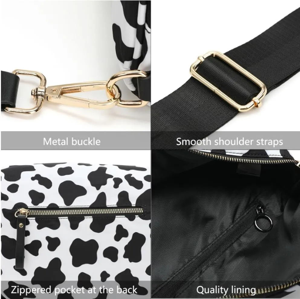 Checkered Sling Backpack Women Fanny Packs Crossbody Bags Bum Bag Cute Cross Body Hobo Shoulder Sport Wallet Purses 2025