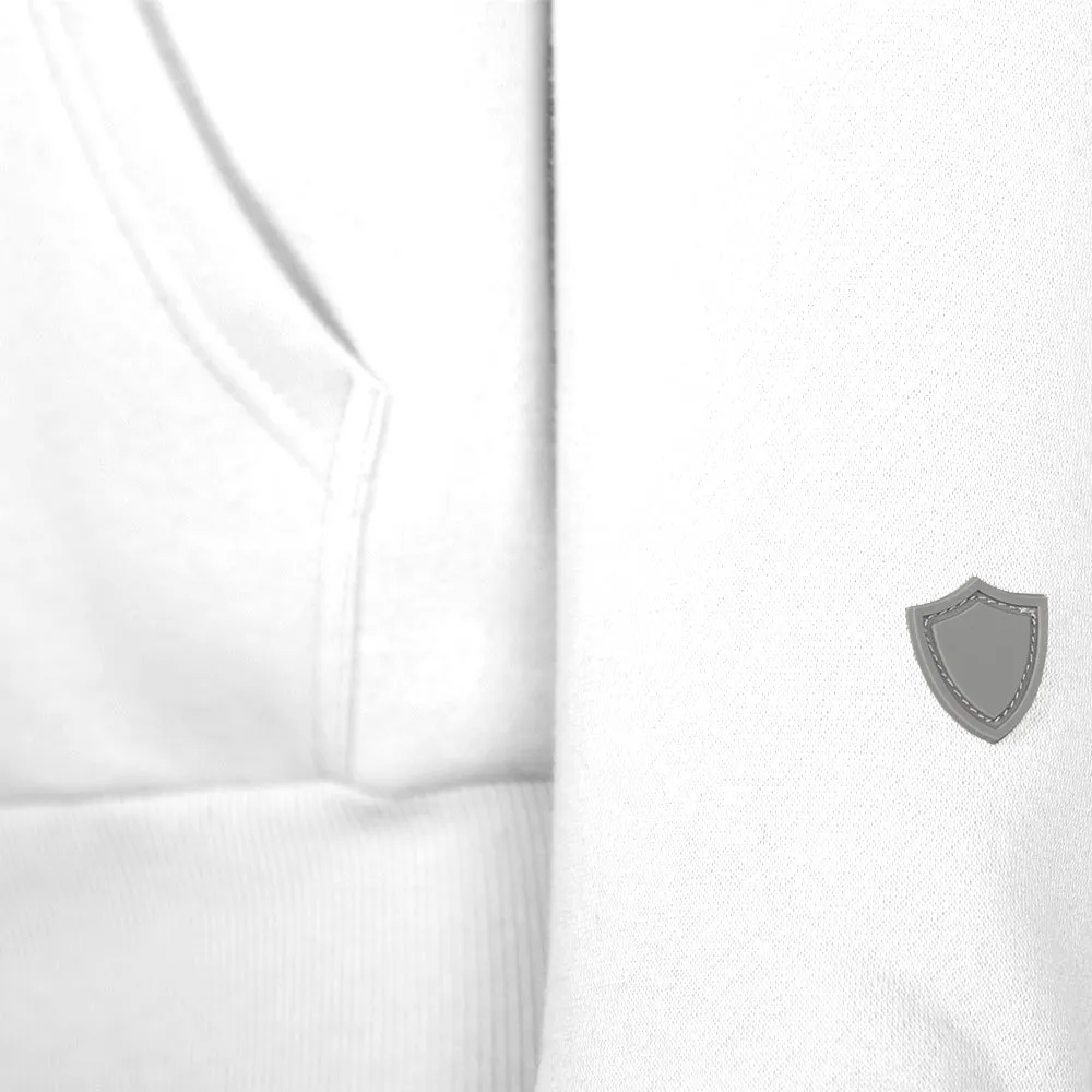 Classic Lined Hoodie | American Flag | White PreOrder