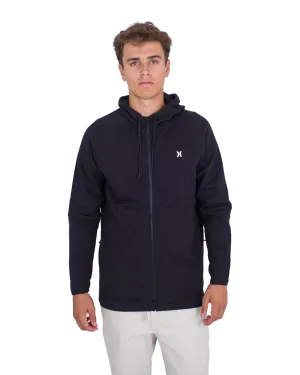 Explore Zip Hoodie in Black