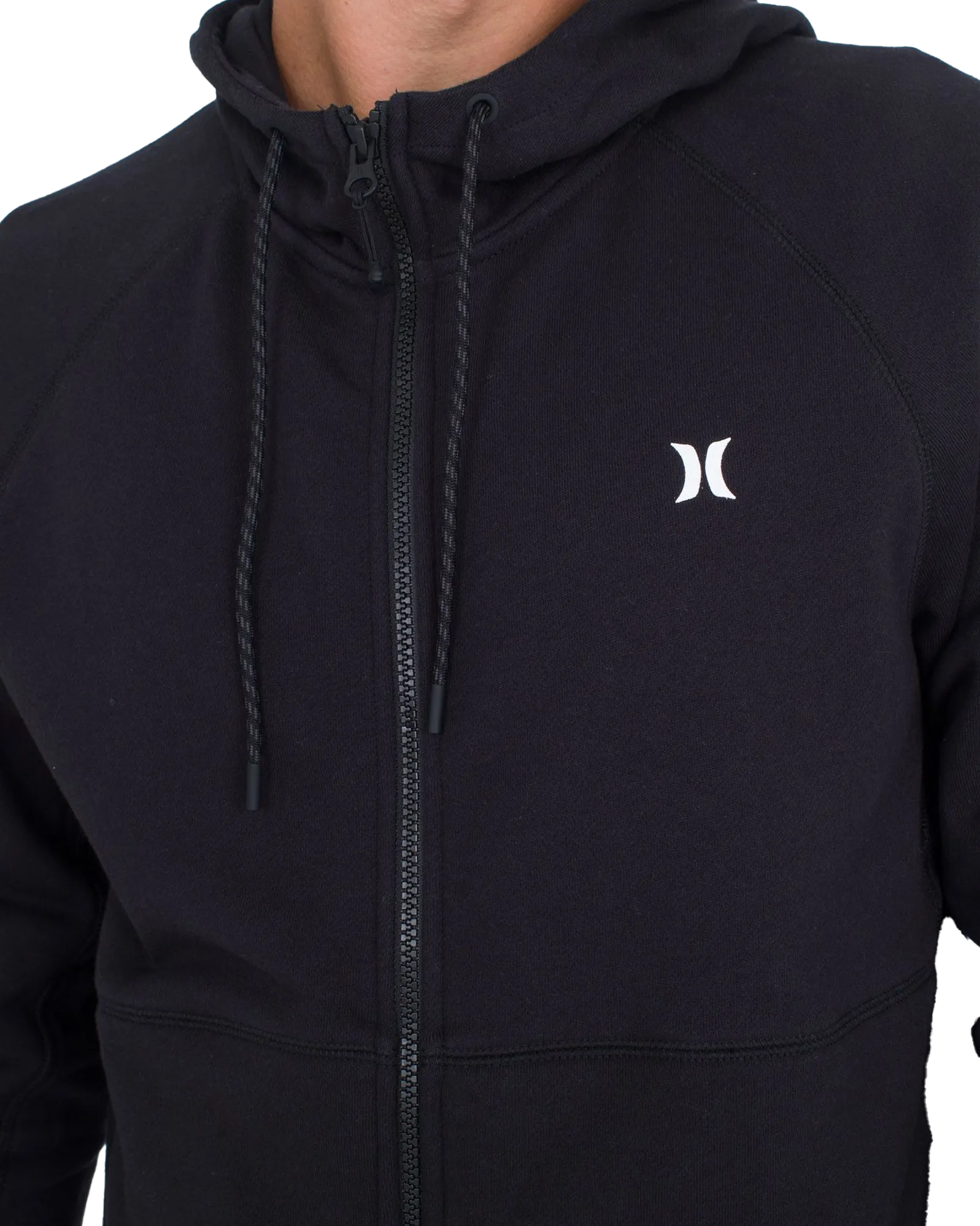 Explore Zip Hoodie in Black