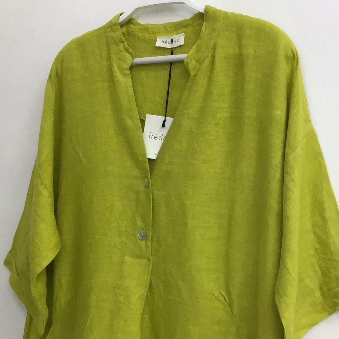 Frederic-Florence oversized loose linen shirt /dress