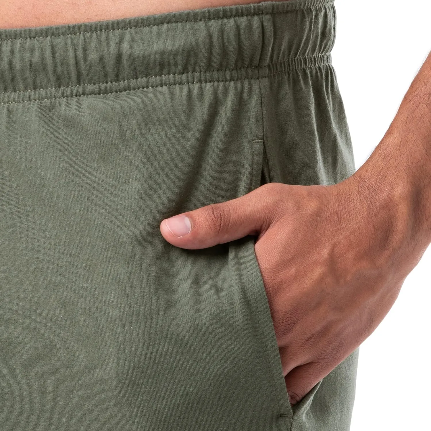 Fruit of the Loom Men's Extended Sizes Jersey Knit Sleep Pajama Lounge Pant (1 & 2 Packs)
