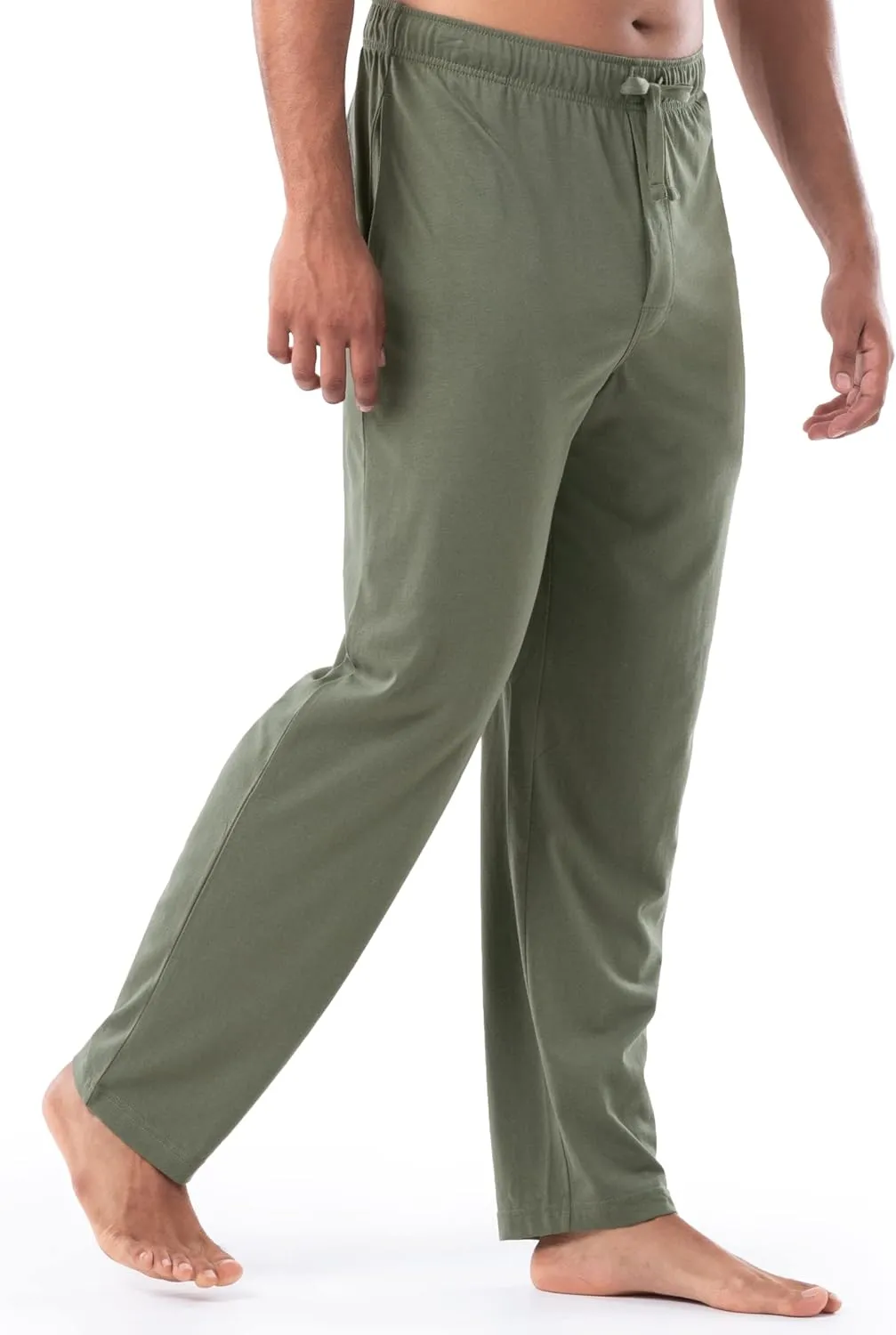 Fruit of the Loom Men's Extended Sizes Jersey Knit Sleep Pajama Lounge Pant (1 & 2 Packs)