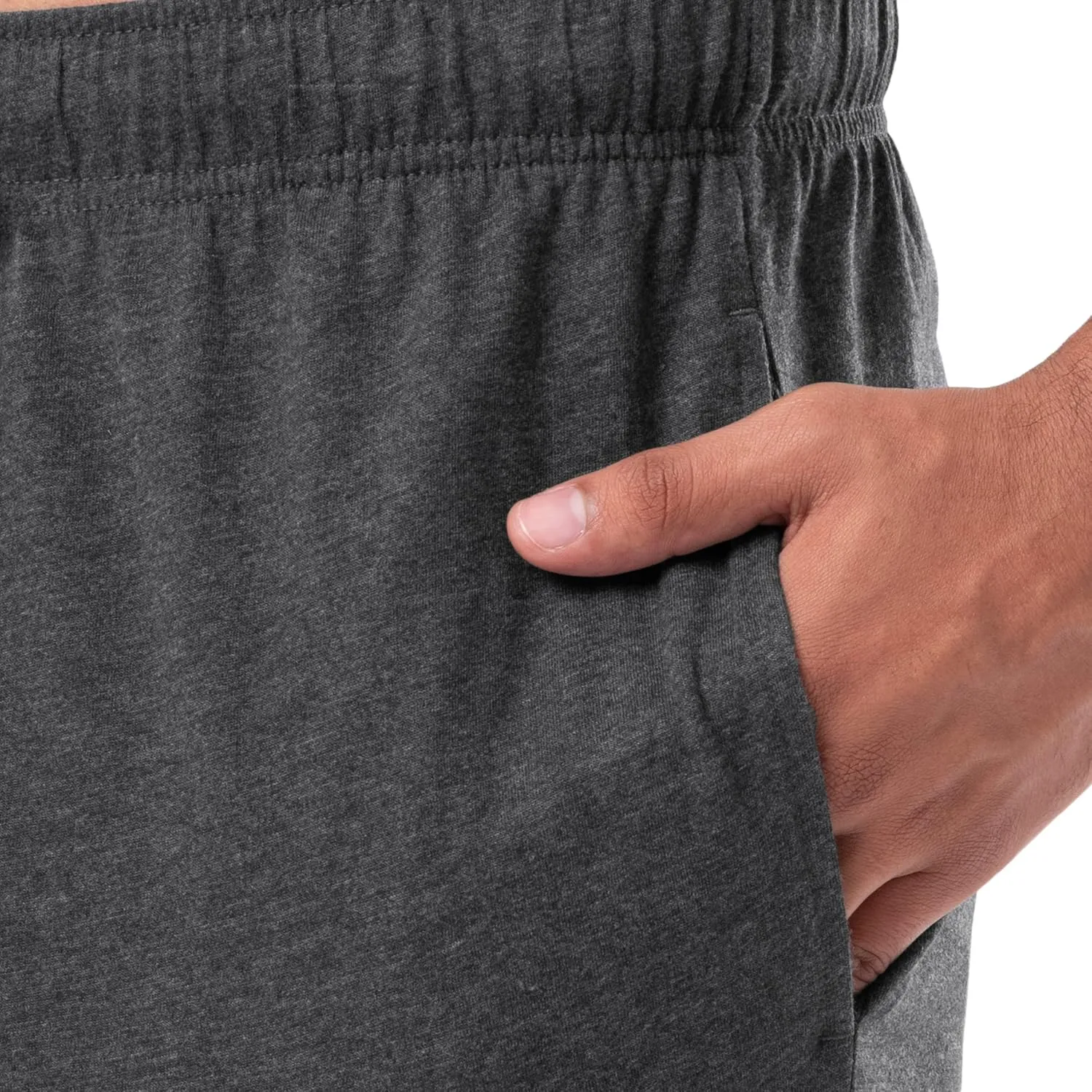 Fruit of the Loom Men's Extended Sizes Jersey Knit Sleep Pajama Lounge Pant (1 & 2 Packs)