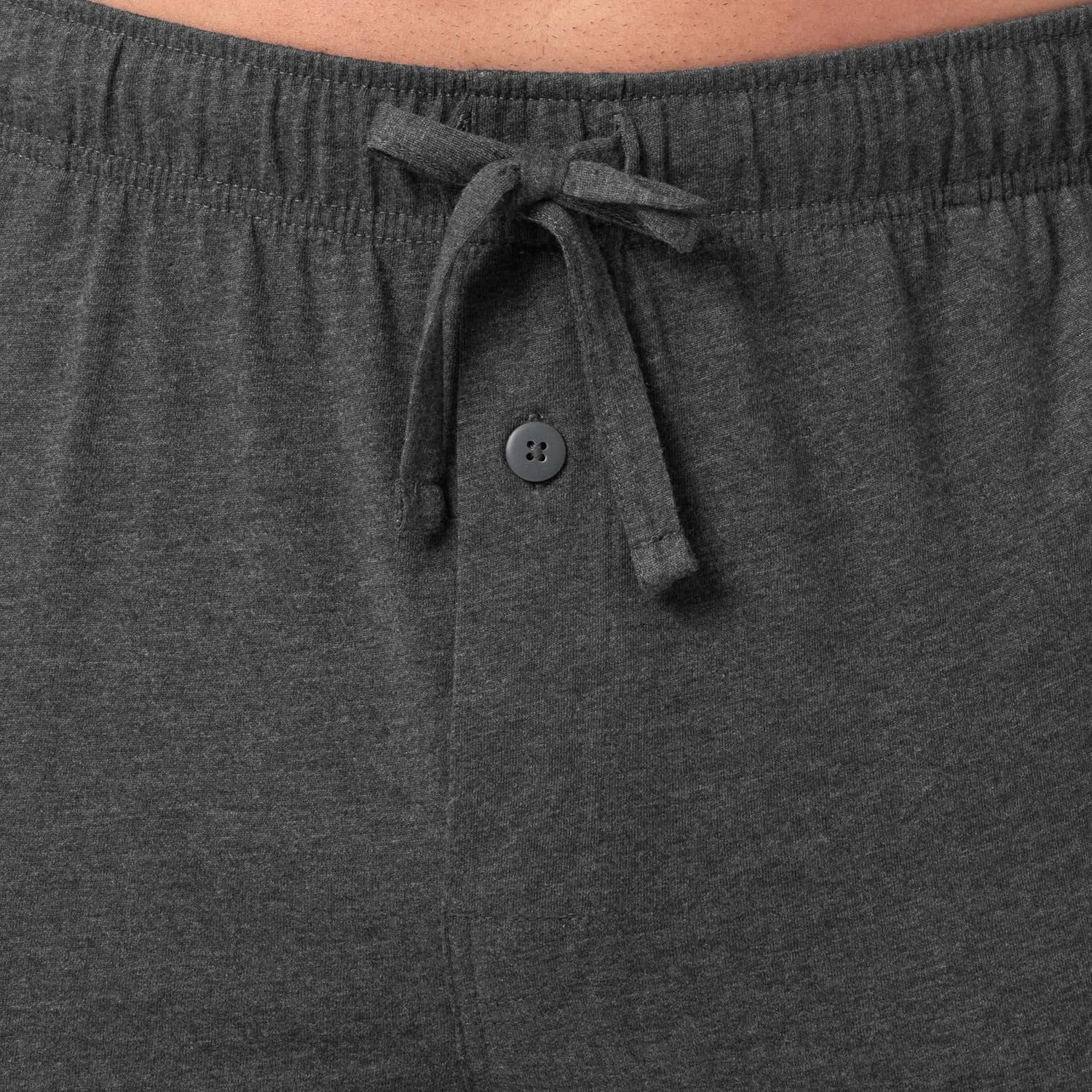 Fruit of the Loom Men's Extended Sizes Jersey Knit Sleep Pajama Lounge Pant (1 & 2 Packs)