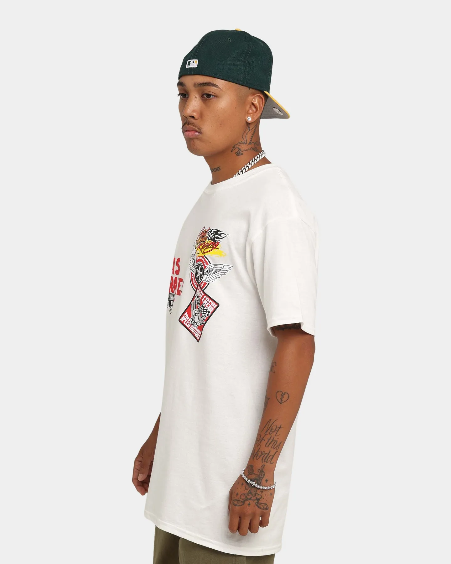 Goat Crew All Gas T-Shirt White