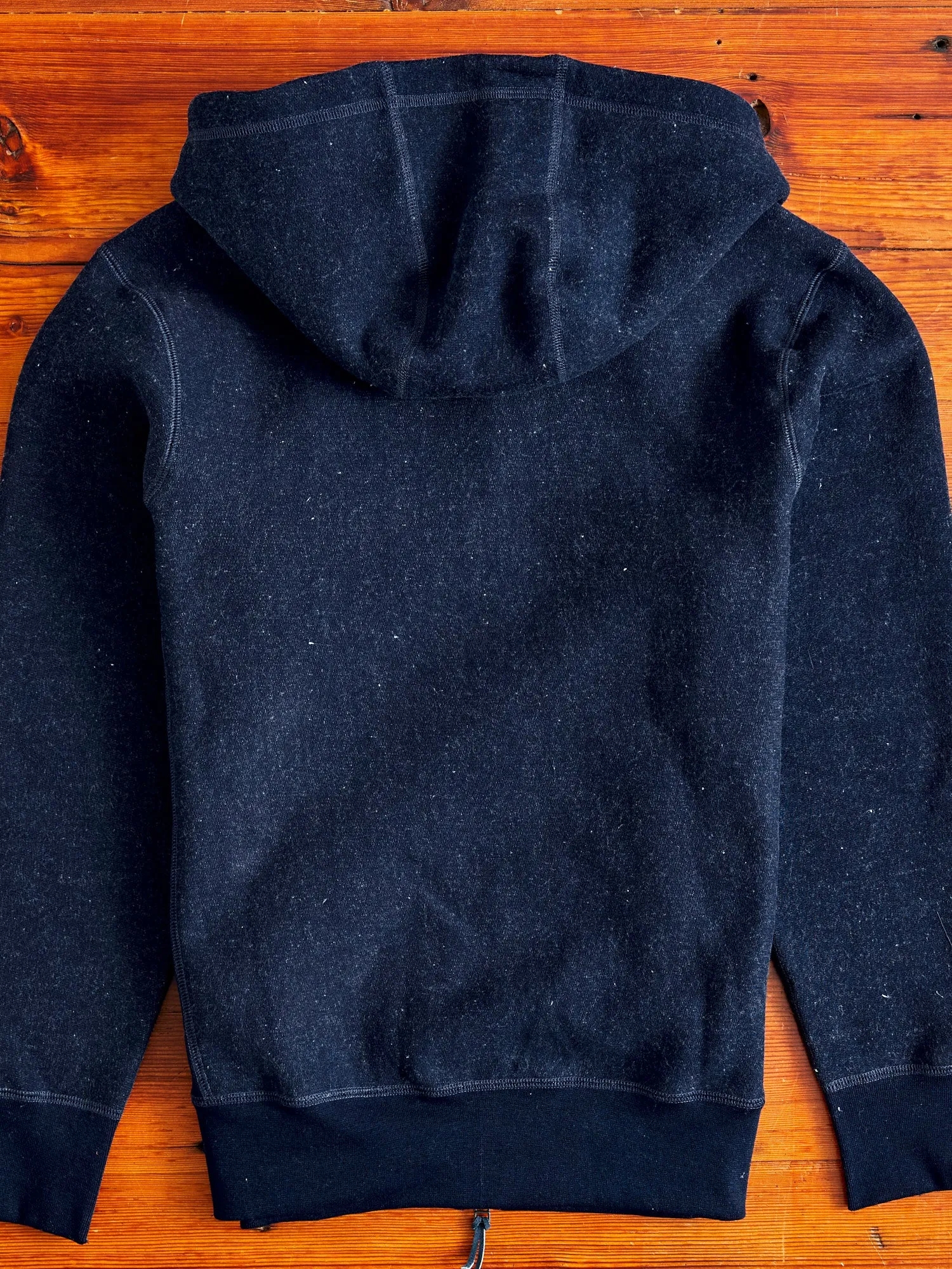 Heavyweight Zip Hoodie in Indigo