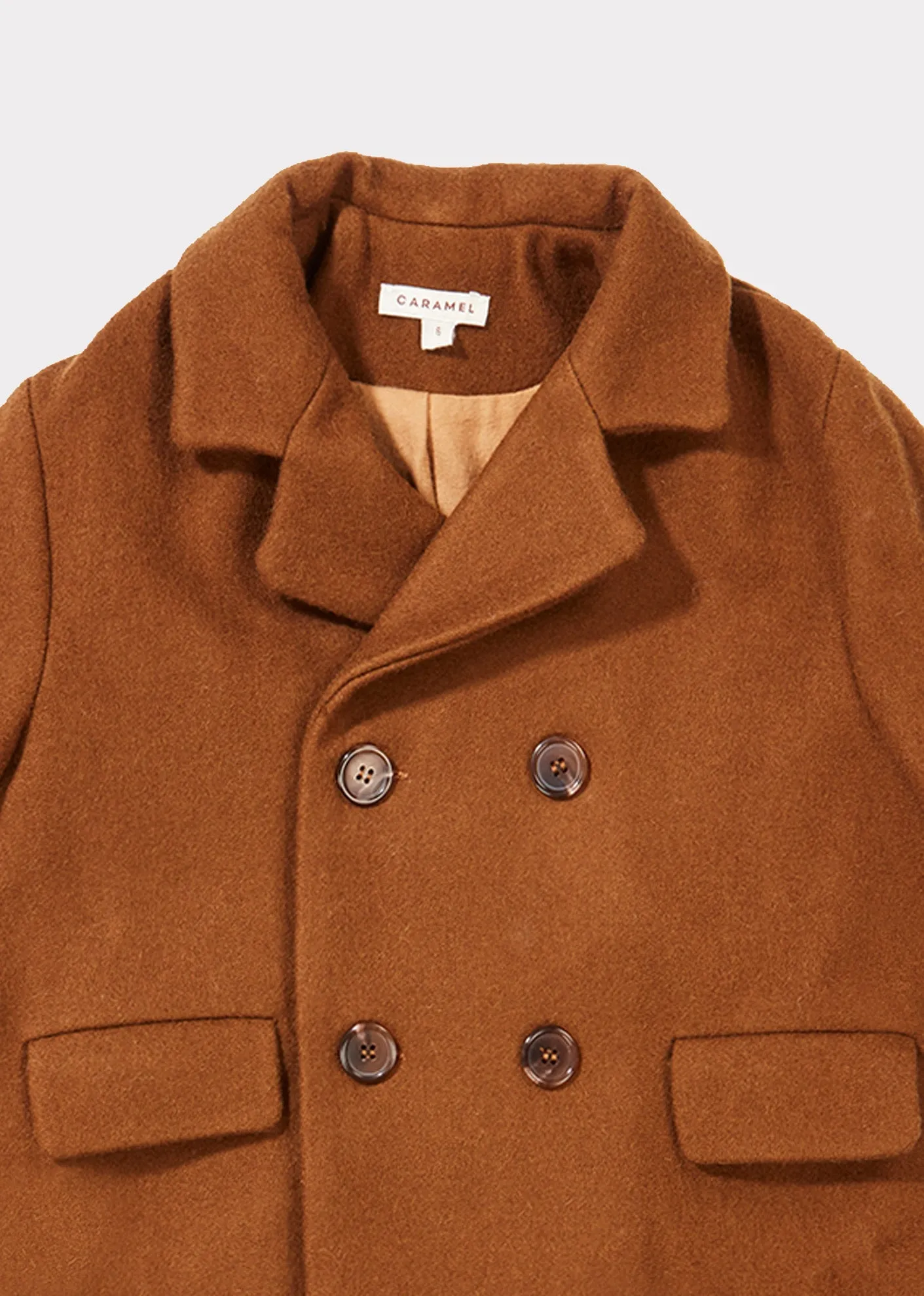 HERACLES COAT - CAMEL