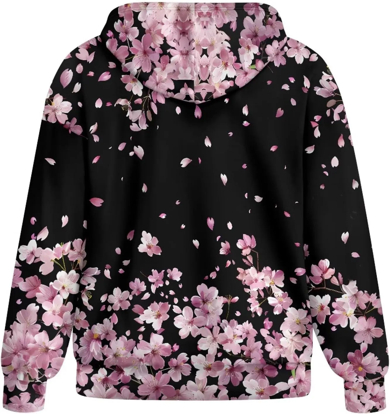 Horeset Women Hoodie Sweatshirt Oversize Pullover Tops with Zipper Long-Sleeve Loose Fitting Outwear