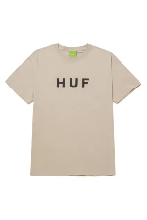 HUF OG LOGO TEE - SAND
