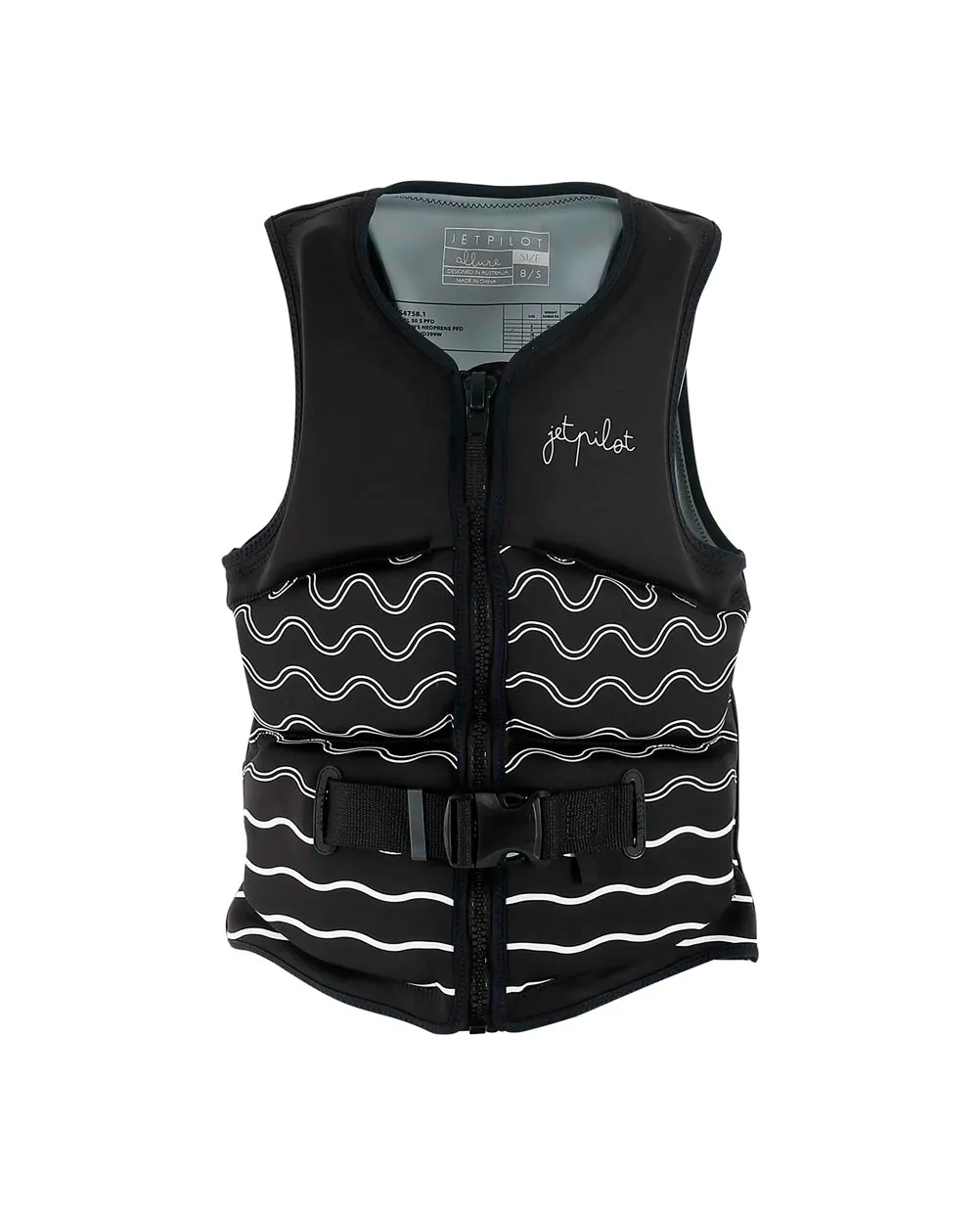 Jetpilot Allure Ladies Life Jacket - Black