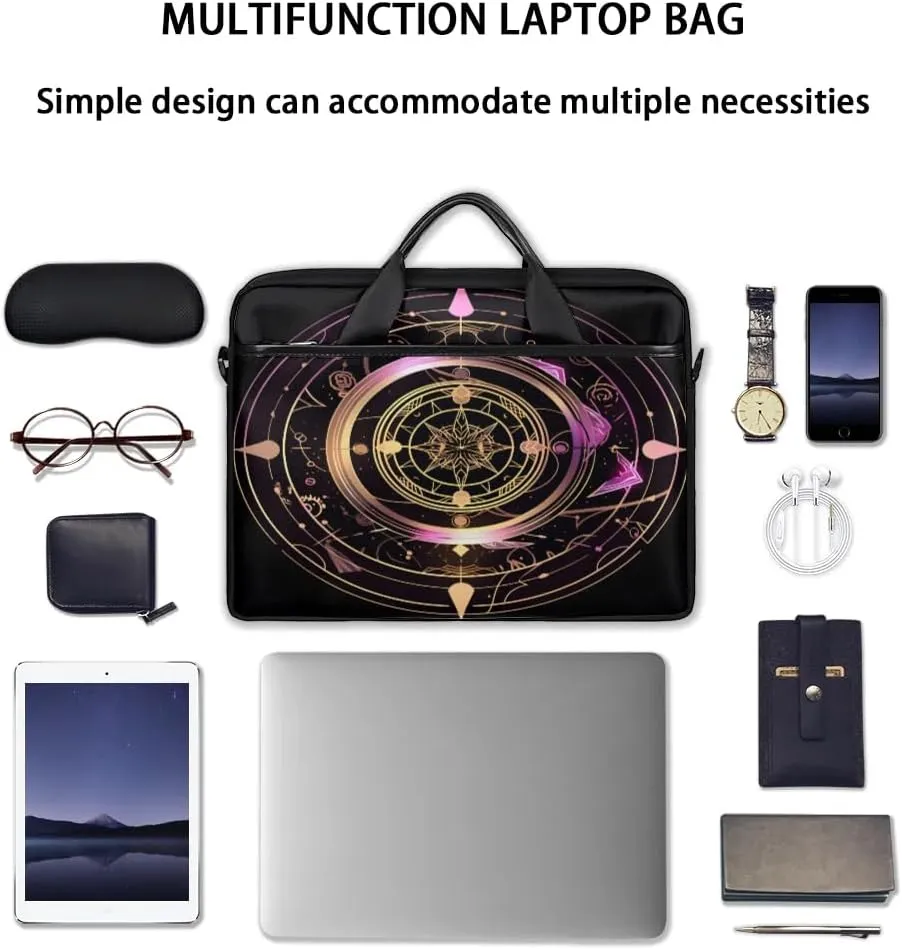Laptop Shoulder Bag for 13-15 Inch Waterproof Laptop Sleeve Case Bag Slim Computer Carry Case Computer Cases for Laptops