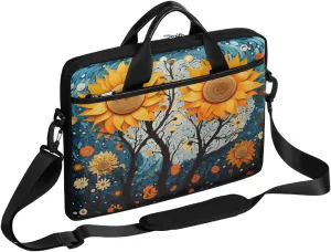 Laptop Shoulder Bag for 13-15 Inch Waterproof Laptop Sleeve Case Bag Slim Computer Carry Case Computer Cases for Laptops