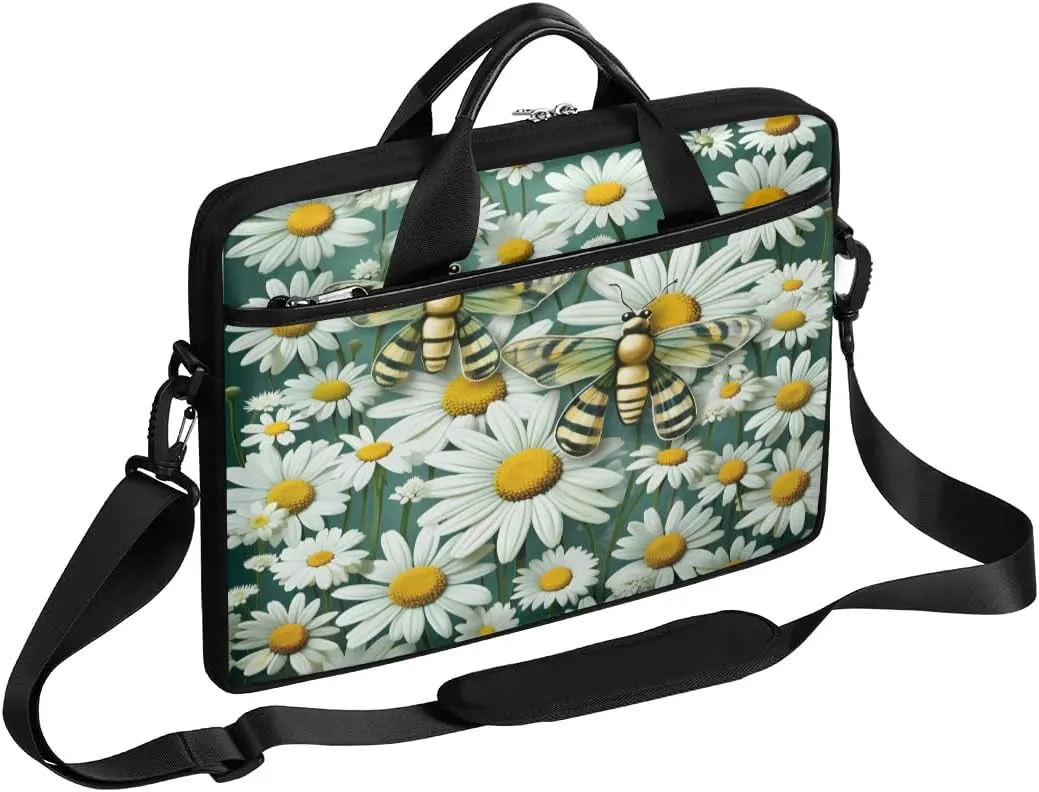 Laptop Shoulder Bag for 13-15 Inch Waterproof Laptop Sleeve Case Bag Slim Computer Carry Case Computer Cases for Laptops
