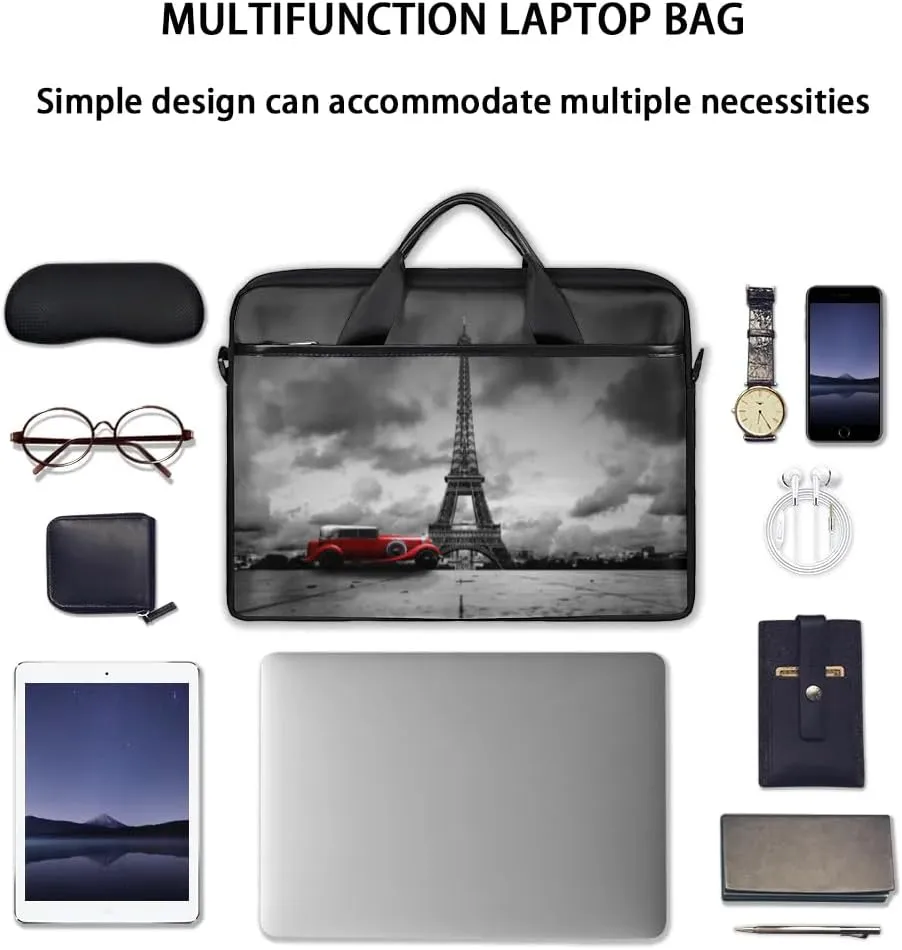 Laptop Shoulder Bag for 13-15 Inch Waterproof Laptop Sleeve Case Bag Slim Computer Carry Case Computer Cases for Laptops