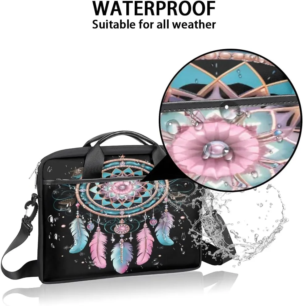 Laptop Shoulder Bag for 13-15 Inch Waterproof Laptop Sleeve Case Bag Slim Computer Carry Case Computer Cases for Laptops