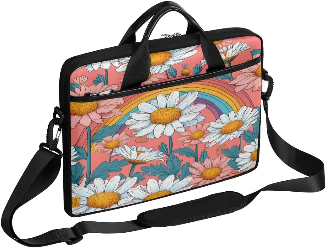 Laptop Shoulder Bag for 13-15 Inch Waterproof Laptop Sleeve Case Bag Slim Computer Carry Case Computer Cases for Laptops