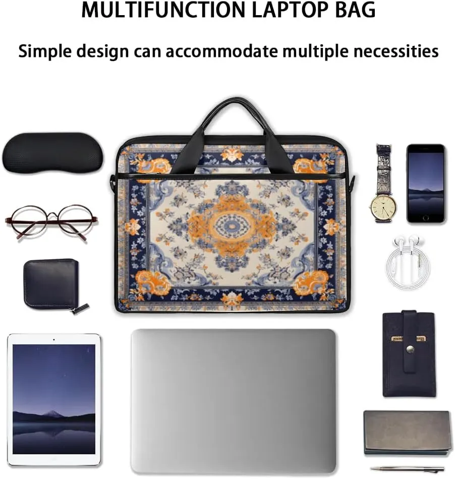 Laptop Shoulder Bag for 13-15 Inch Waterproof Laptop Sleeve Case Bag Slim Computer Carry Case Computer Cases for Laptops
