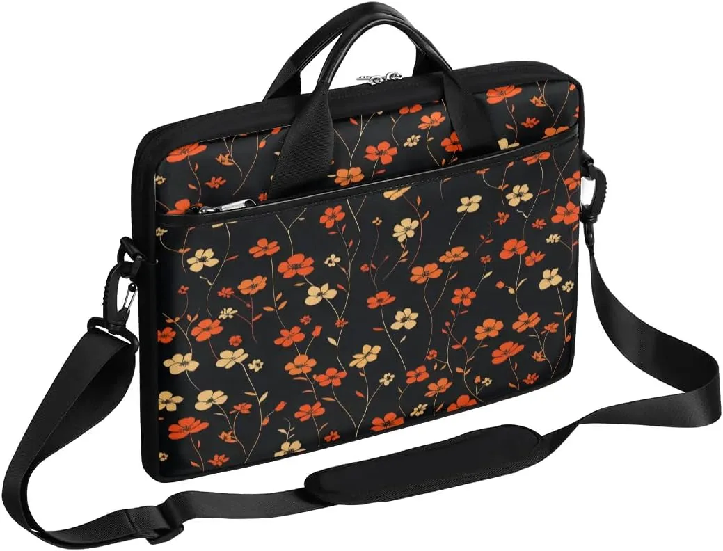 Laptop Shoulder Bag for 13-15 Inch Waterproof Laptop Sleeve Case Bag Slim Computer Carry Case Computer Cases for Laptops