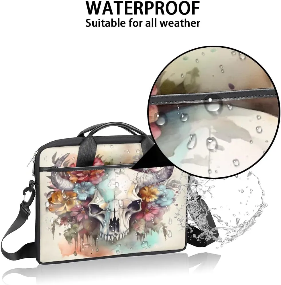 Laptop Shoulder Bag for 13-15 Inch Waterproof Laptop Sleeve Case Bag Slim Computer Carry Case Computer Cases for Laptops