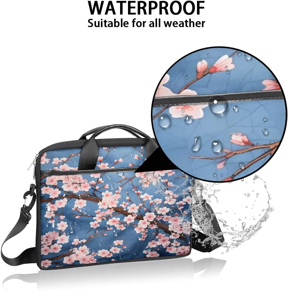 Laptop Shoulder Bag for 13-15 Inch Waterproof Laptop Sleeve Case Bag Slim Computer Carry Case Computer Cases for Laptops