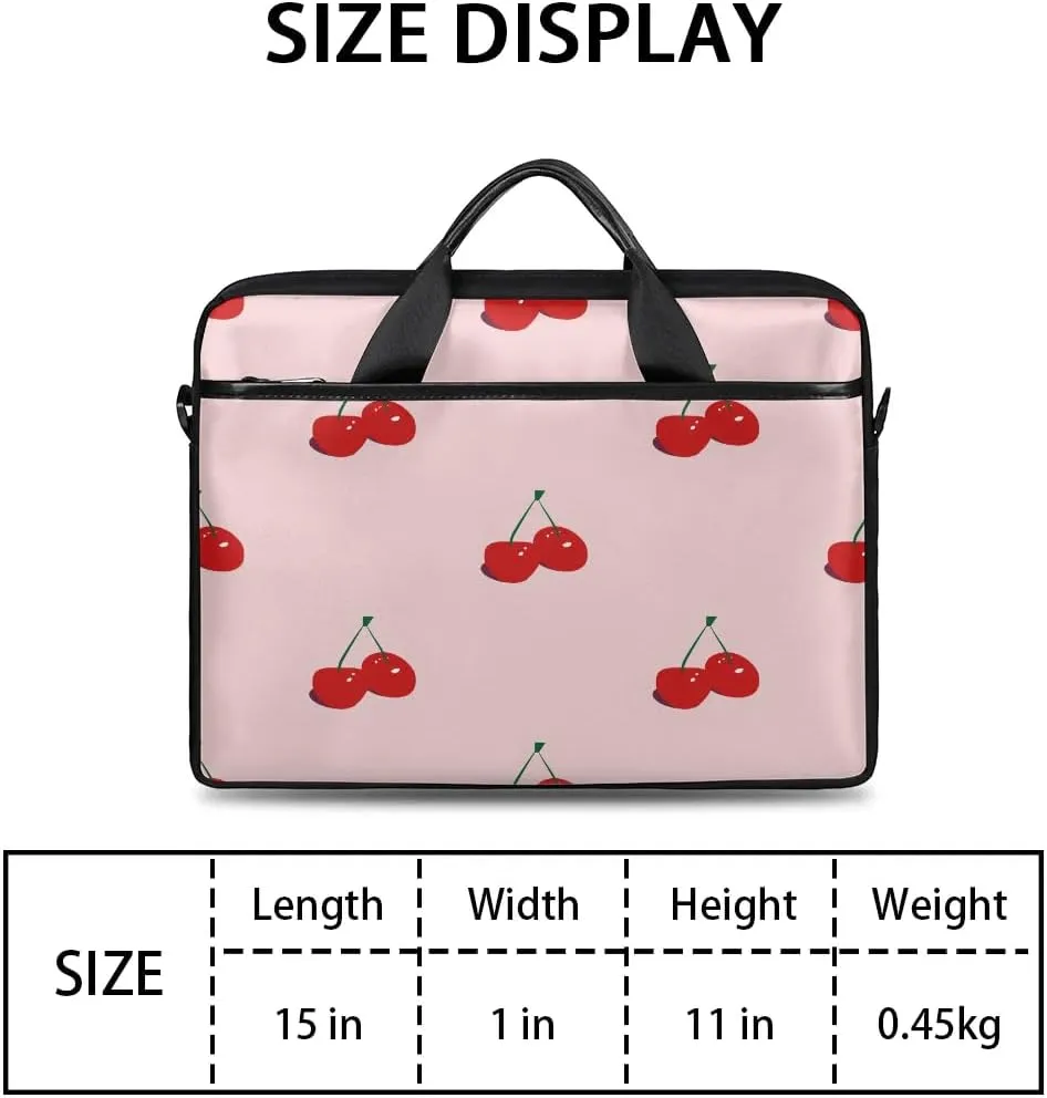 Laptop Shoulder Bag for 13-15 Inch Waterproof Laptop Sleeve Case Bag Slim Computer Carry Case Computer Cases for Laptops