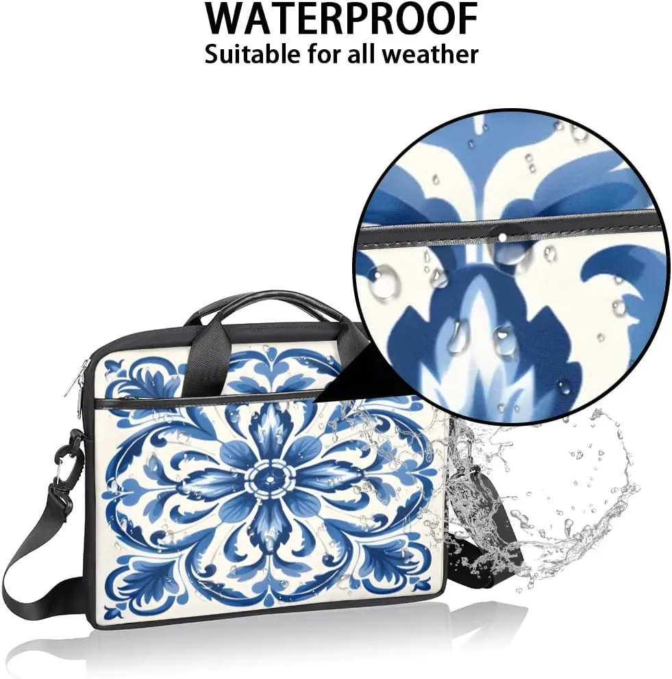 Laptop Shoulder Bag for 13-15 Inch Waterproof Laptop Sleeve Case Bag Slim Computer Carry Case Computer Cases for Laptops