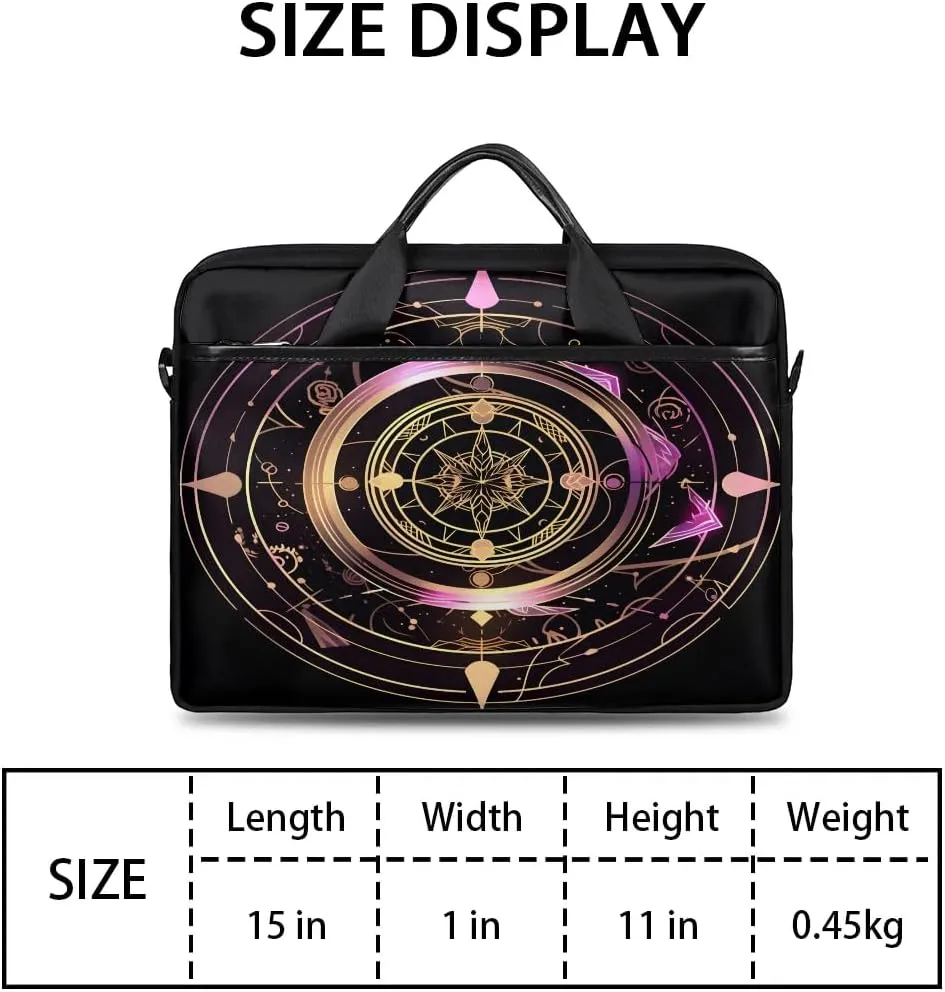 Laptop Shoulder Bag for 13-15 Inch Waterproof Laptop Sleeve Case Bag Slim Computer Carry Case Computer Cases for Laptops