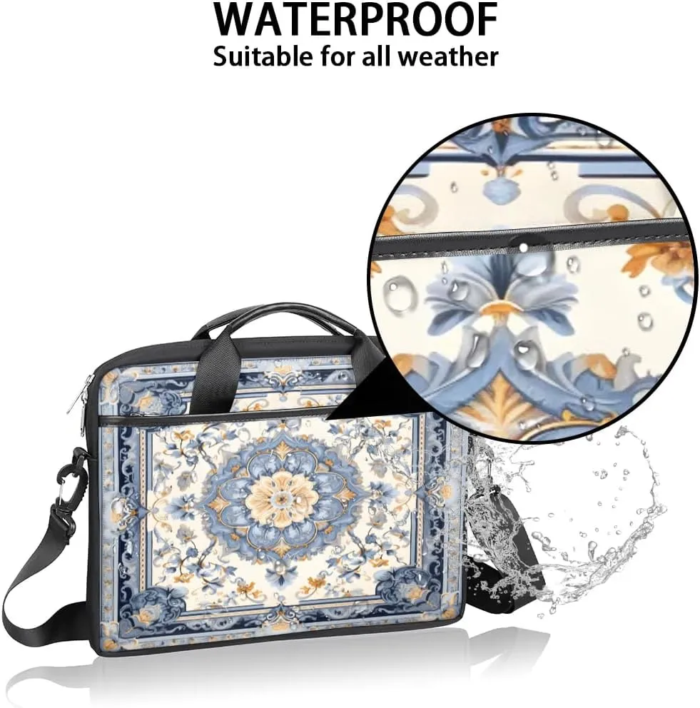 Laptop Shoulder Bag for 13-15 Inch Waterproof Laptop Sleeve Case Bag Slim Computer Carry Case Computer Cases for Laptops