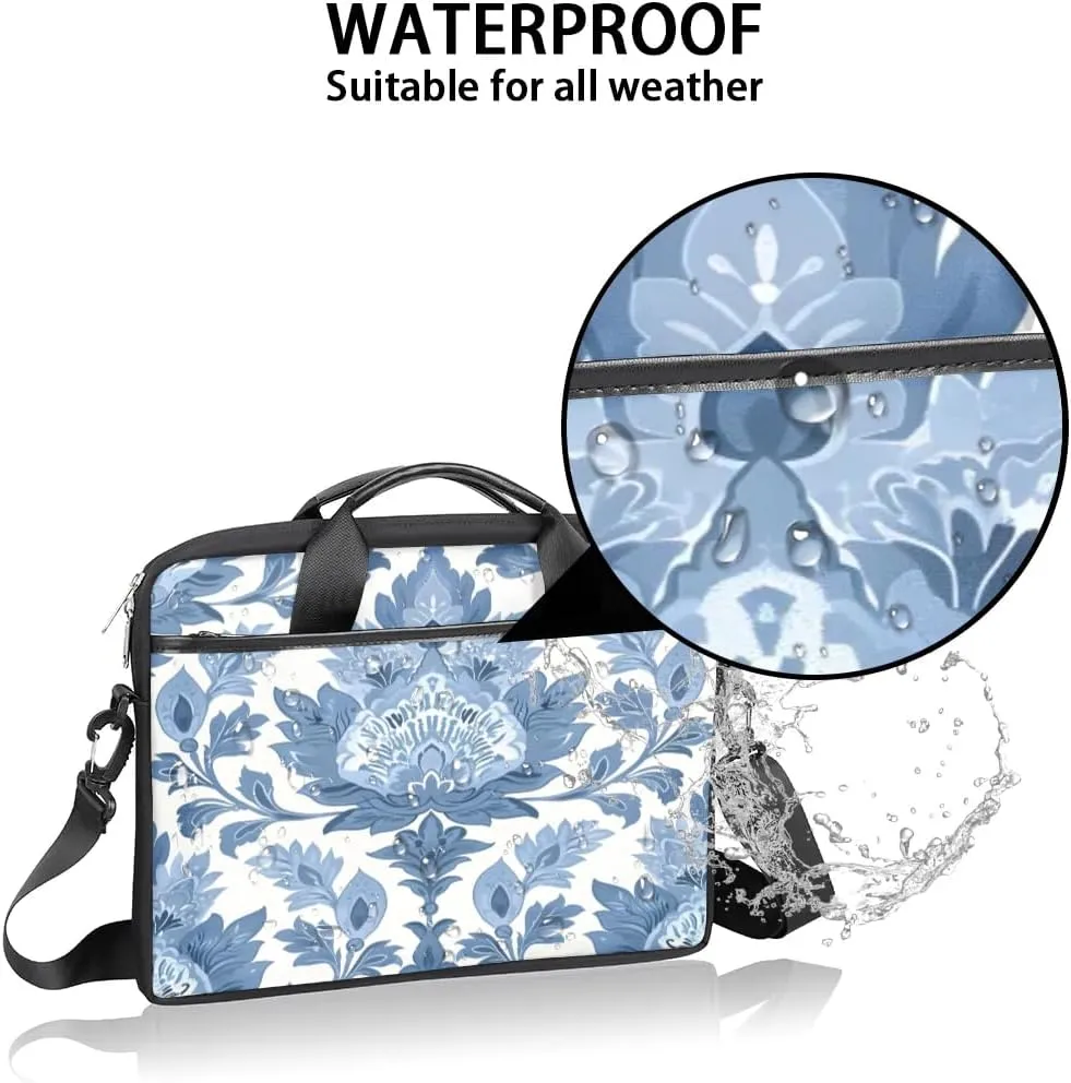 Laptop Shoulder Bag for 13-15 Inch Waterproof Laptop Sleeve Case Bag Slim Computer Carry Case Computer Cases for Laptops
