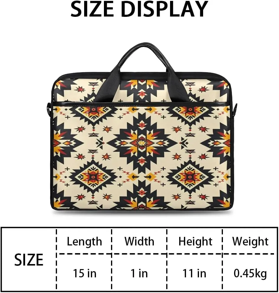 Laptop Shoulder Bag for 13-15 Inch Waterproof Laptop Sleeve Case Bag Slim Computer Carry Case Computer Cases for Laptops