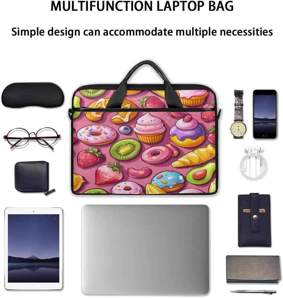 Laptop Shoulder Bag for 13-15 Inch Waterproof Laptop Sleeve Case Bag Slim Computer Carry Case Computer Cases for Laptops