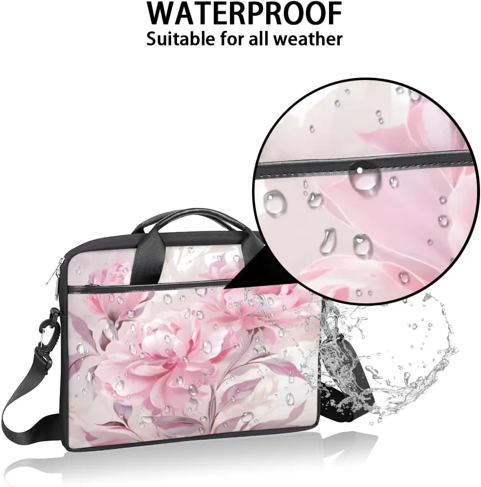 Laptop Shoulder Bag for 13-15 Inch Waterproof Laptop Sleeve Case Bag Slim Computer Carry Case Computer Cases for Laptops