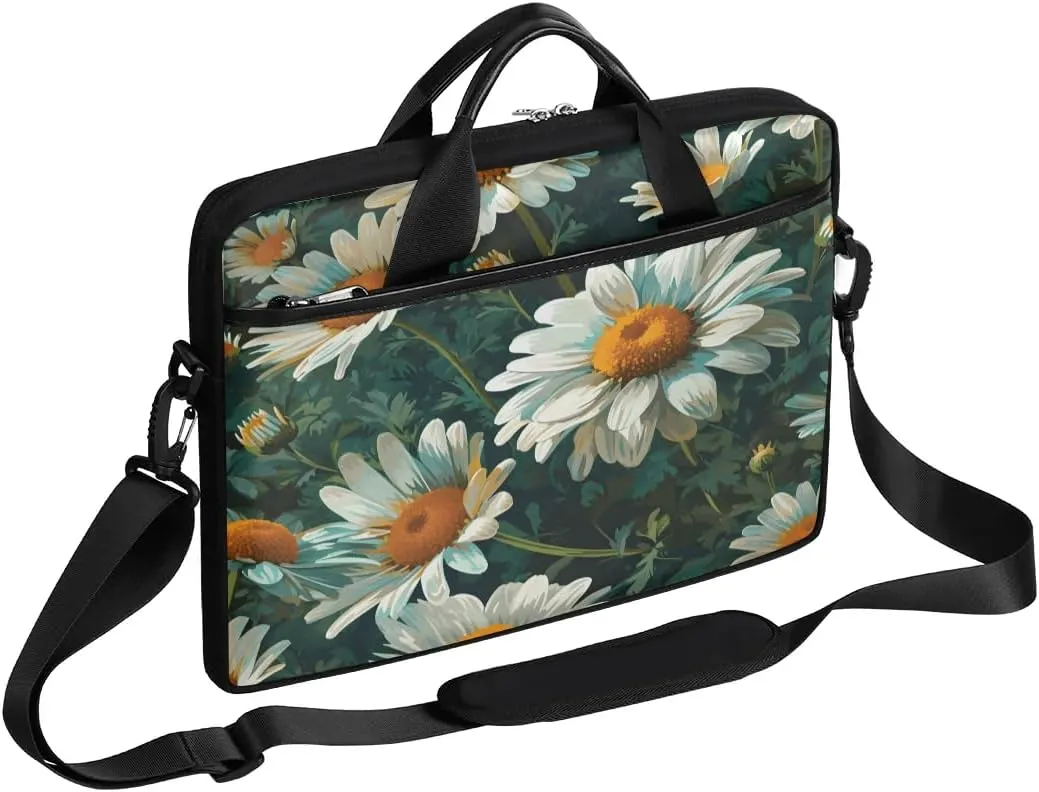 Laptop Shoulder Bag for 13-15 Inch Waterproof Laptop Sleeve Case Bag Slim Computer Carry Case Computer Cases for Laptops