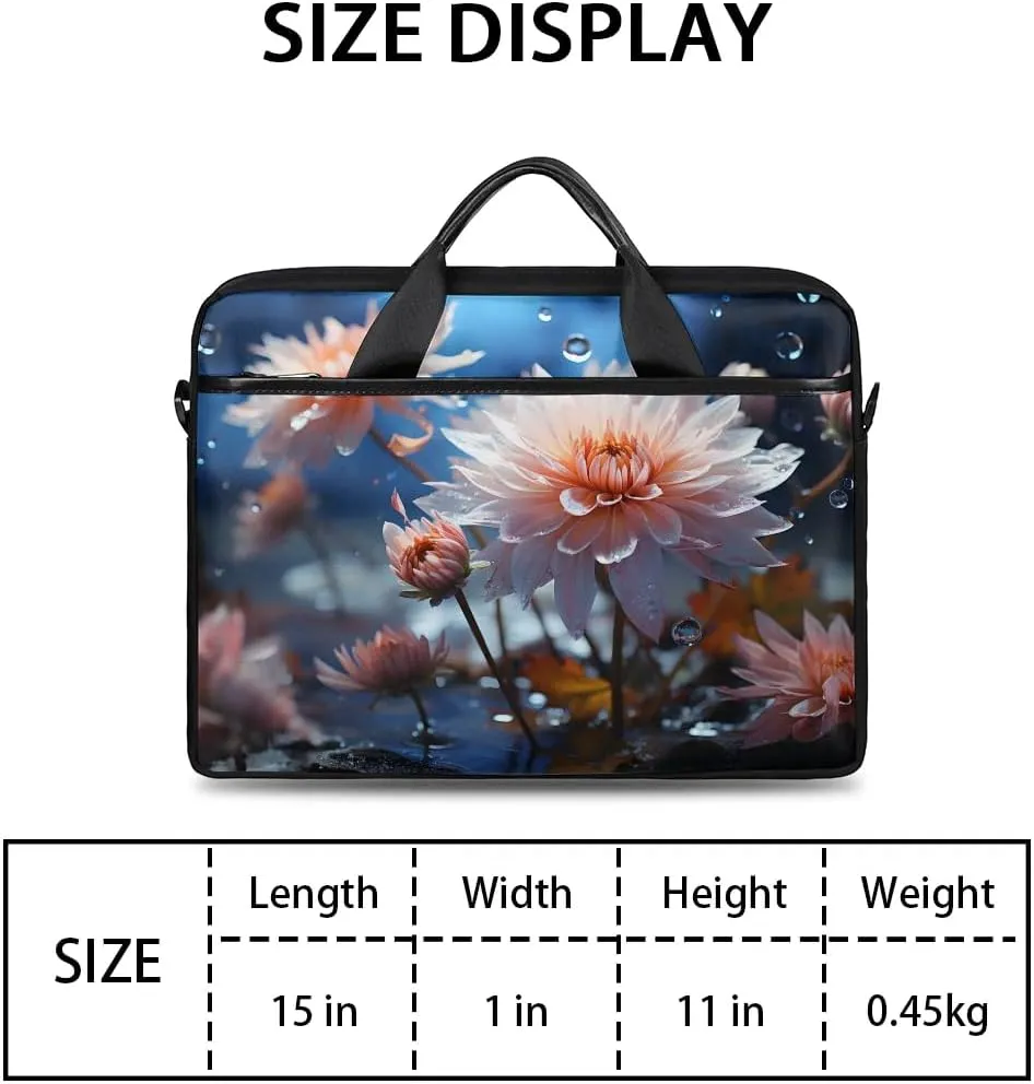 Laptop Shoulder Bag for 13-15 Inch Waterproof Laptop Sleeve Case Bag Slim Computer Carry Case Computer Cases for Laptops