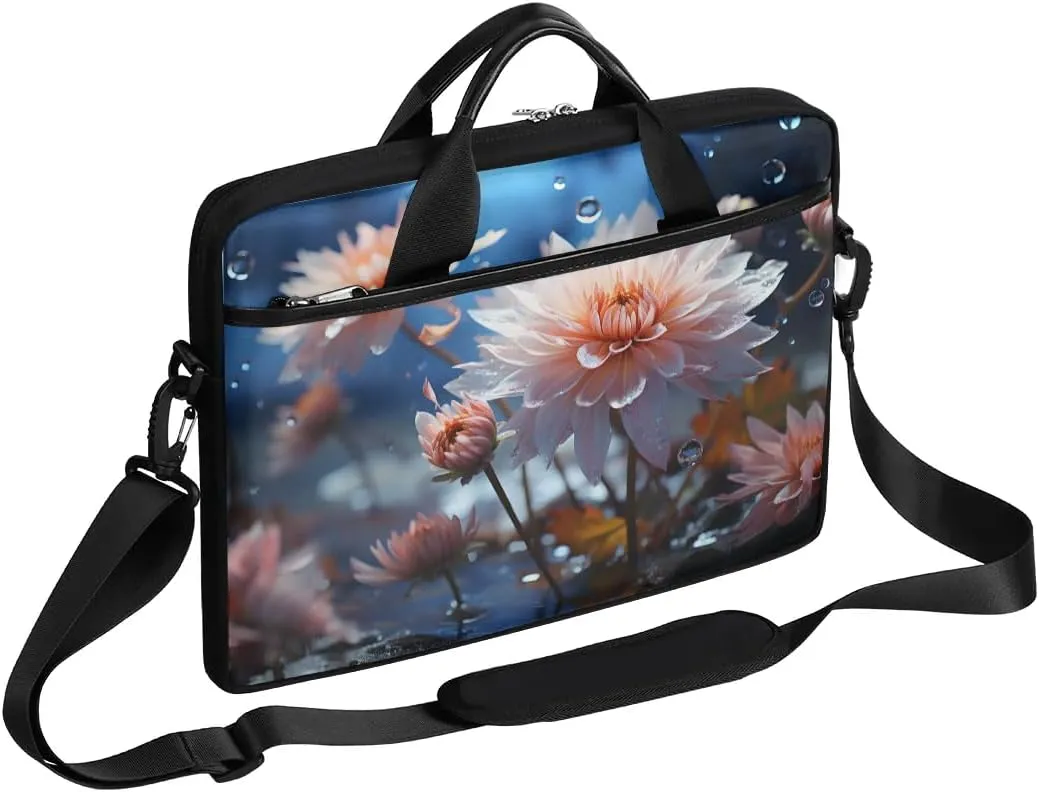 Laptop Shoulder Bag for 13-15 Inch Waterproof Laptop Sleeve Case Bag Slim Computer Carry Case Computer Cases for Laptops