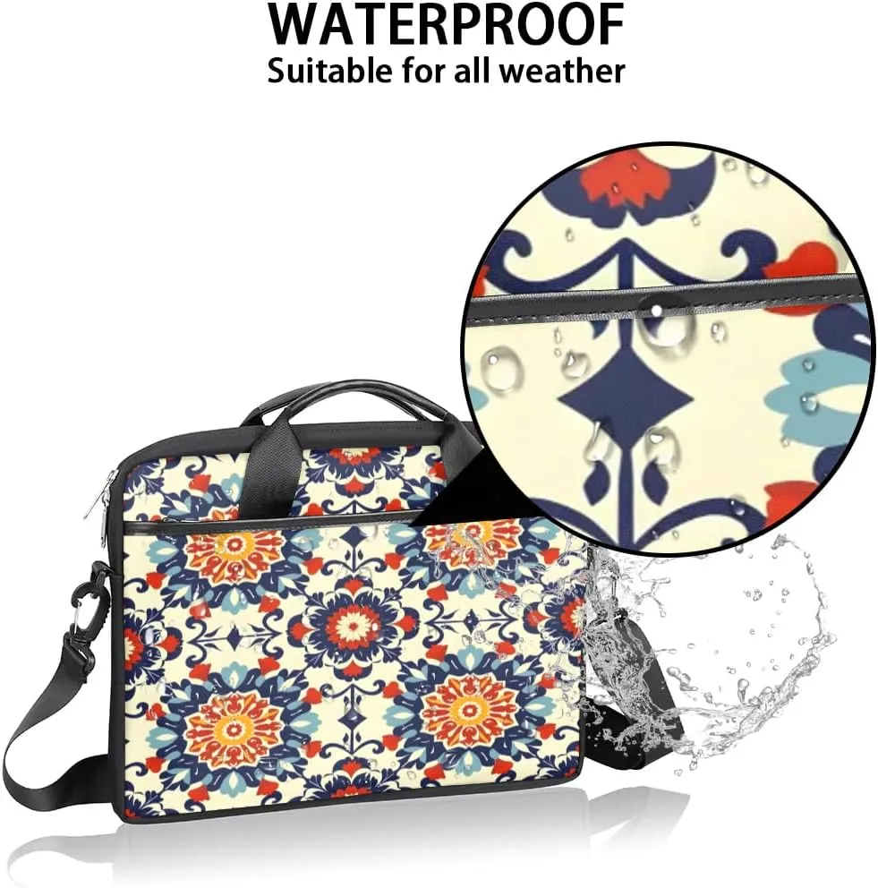 Laptop Shoulder Bag for 13-15 Inch Waterproof Laptop Sleeve Case Bag Slim Computer Carry Case Computer Cases for Laptops