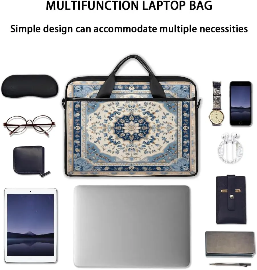 Laptop Shoulder Bag for 13-15 Inch Waterproof Laptop Sleeve Case Bag Slim Computer Carry Case Computer Cases for Laptops