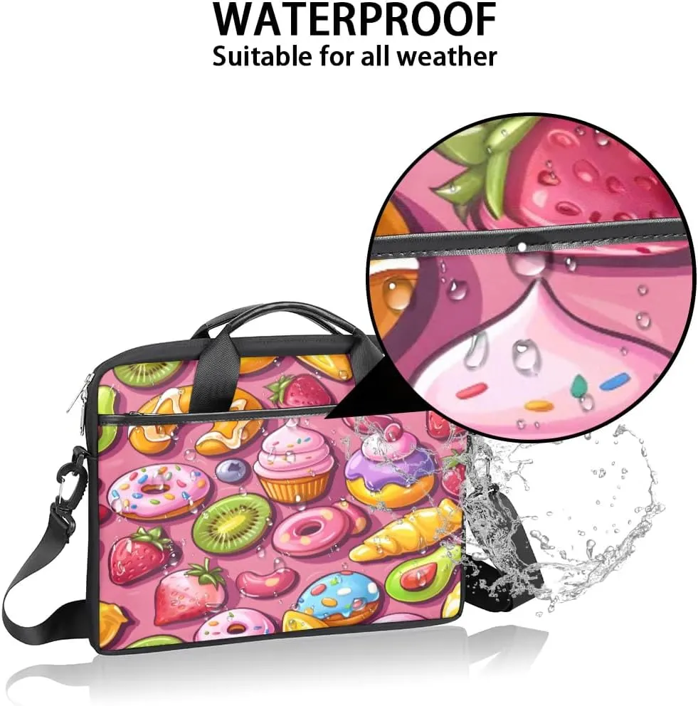 Laptop Shoulder Bag for 13-15 Inch Waterproof Laptop Sleeve Case Bag Slim Computer Carry Case Computer Cases for Laptops