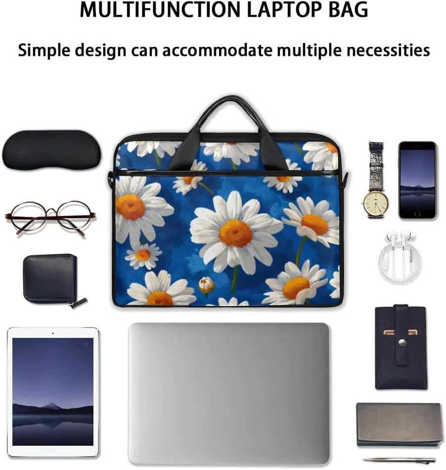 Laptop Shoulder Bag for 13-15 Inch Waterproof Laptop Sleeve Case Bag Slim Computer Carry Case Computer Cases for Laptops
