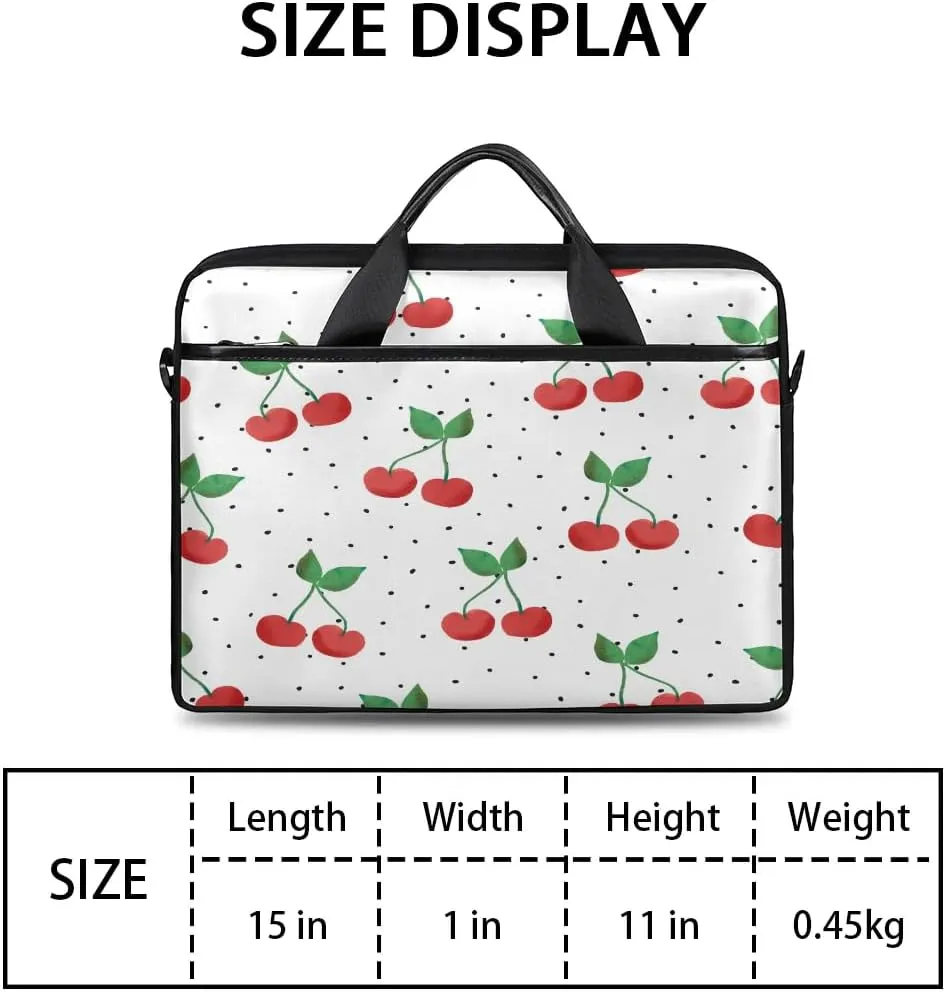 Laptop Shoulder Bag for 13-15 Inch Waterproof Laptop Sleeve Case Bag Slim Computer Carry Case Computer Cases for Laptops