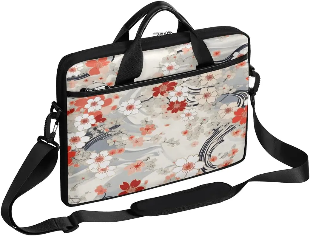 Laptop Shoulder Bag for 13-15 Inch Waterproof Laptop Sleeve Case Bag Slim Computer Carry Case Computer Cases for Laptops