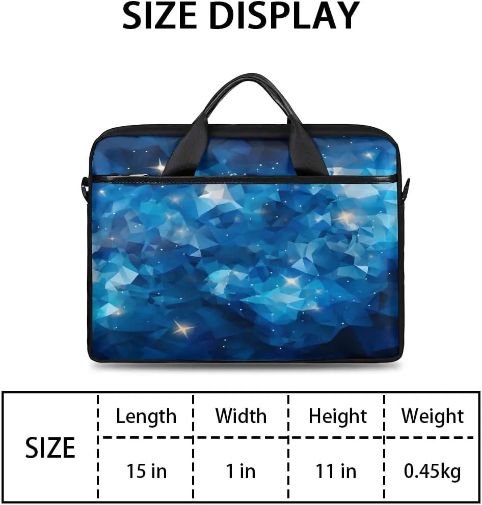 Laptop Shoulder Bag for 13-15 Inch Waterproof Laptop Sleeve Case Bag Slim Computer Carry Case Computer Cases for Laptops