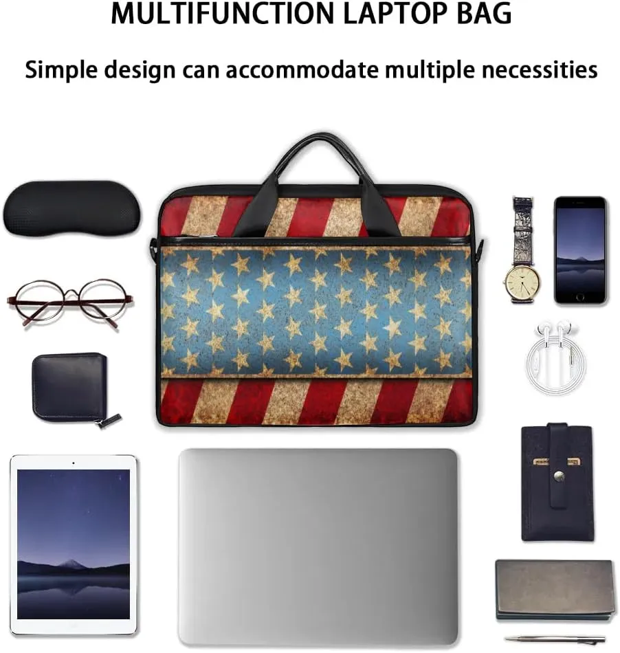 Laptop Shoulder Bag for 13-15 Inch Waterproof Laptop Sleeve Case Bag Slim Computer Carry Case Computer Cases for Laptops