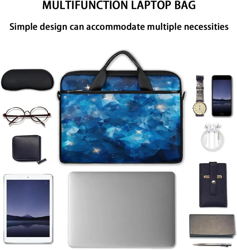 Laptop Shoulder Bag for 13-15 Inch Waterproof Laptop Sleeve Case Bag Slim Computer Carry Case Computer Cases for Laptops